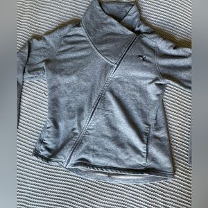 Puma zip- up athletic sweater.